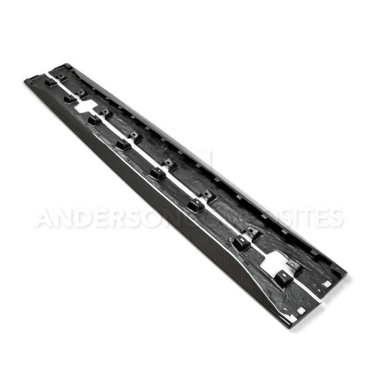 Anderson Composites Type-OE Rocker Panel Splitter (2015-2023 Mustang) AC-SS15FDMU-AO