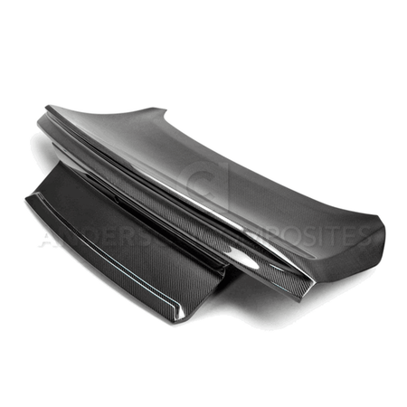 Anderson Composites Carbon Fiber Double Sided Decklid w/Integrated Spoiler (2015-2023 Mustang) AC-TL15FDMU-SA-DS