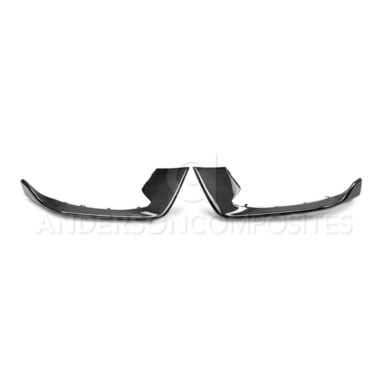Anderson Composites Carbon Fiber Bumper Inserts (15-19 Shelby GT350) AC-FBI15MU350
