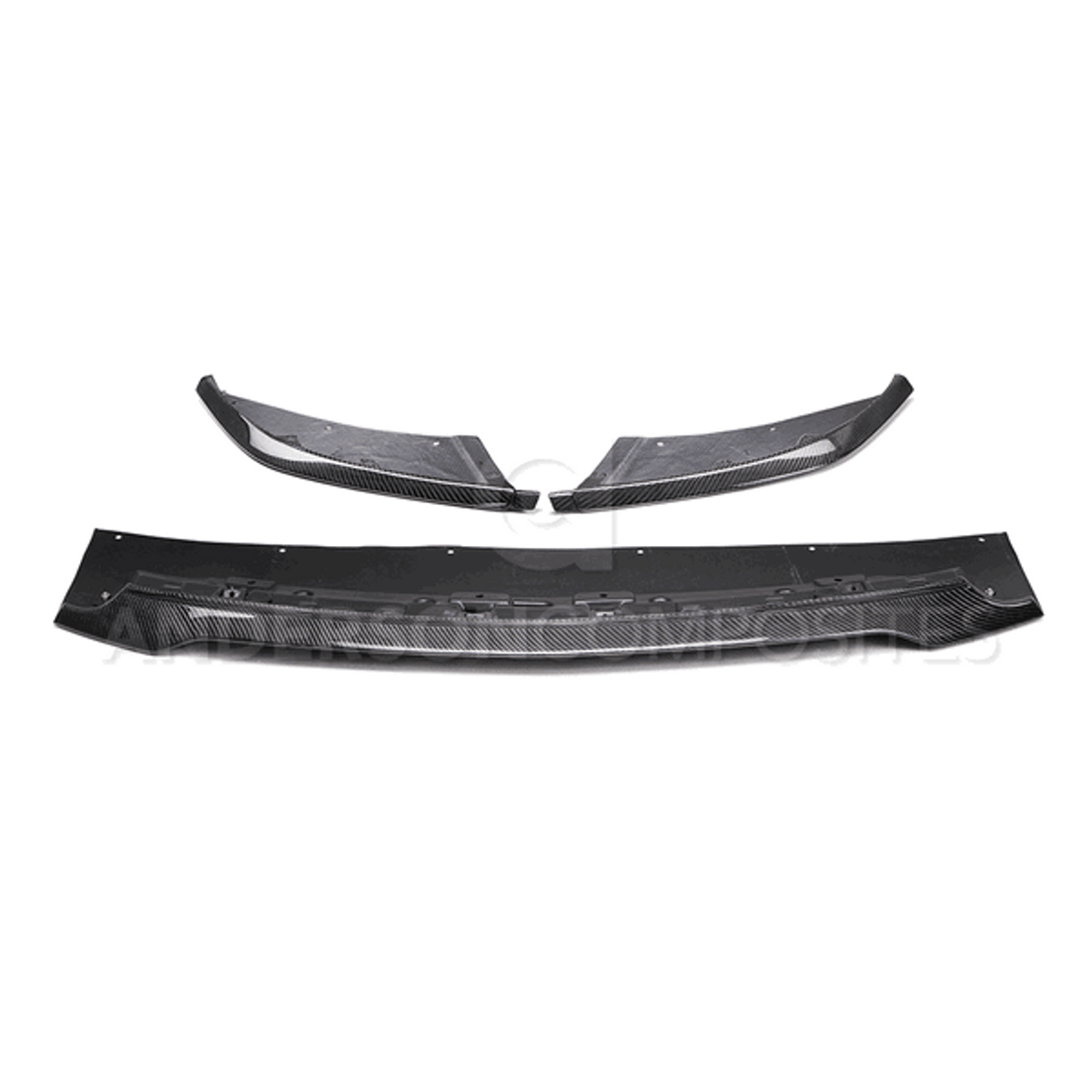 Anderson Composites Carbon Fiber Front Splitter (15-19 Shelby GT350) AC-FL15MU350