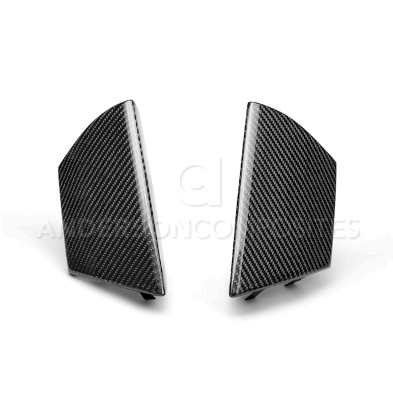 Anderson Composites Carbon Fiber Front Upper Grille Inserts (15-19 Shelby GT350) AC-FGI15MU350