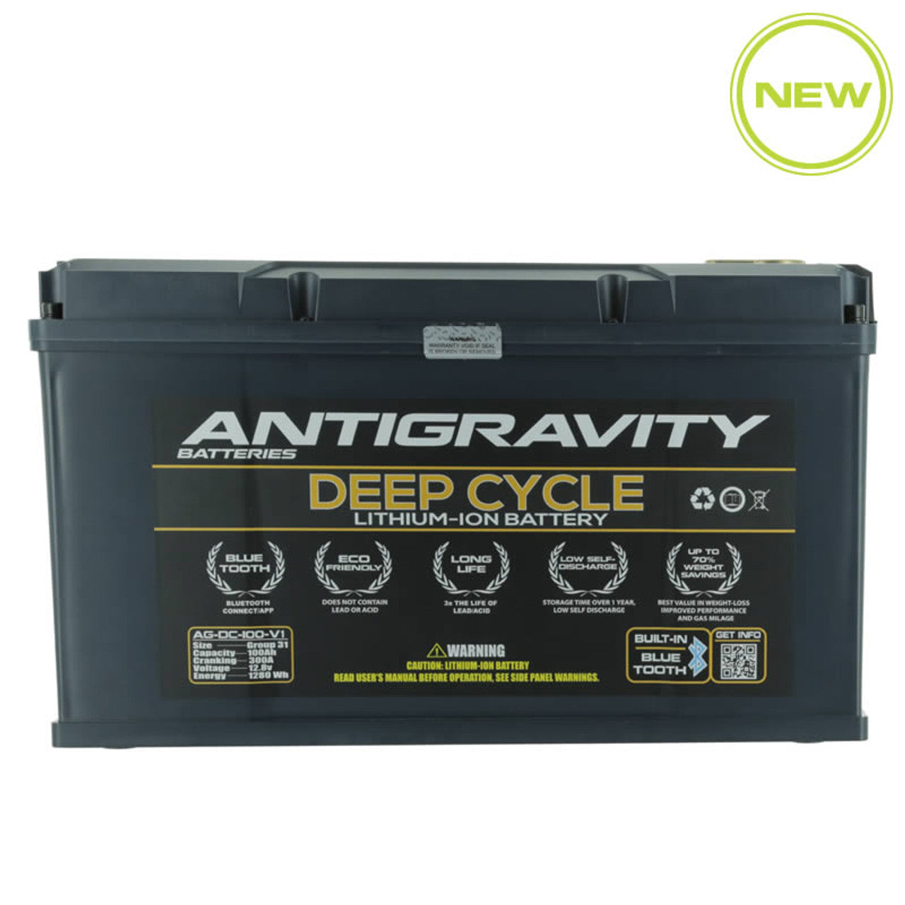 Antigravity DC-100-V1 Deep Cycle Battery AG-DC-100-V1