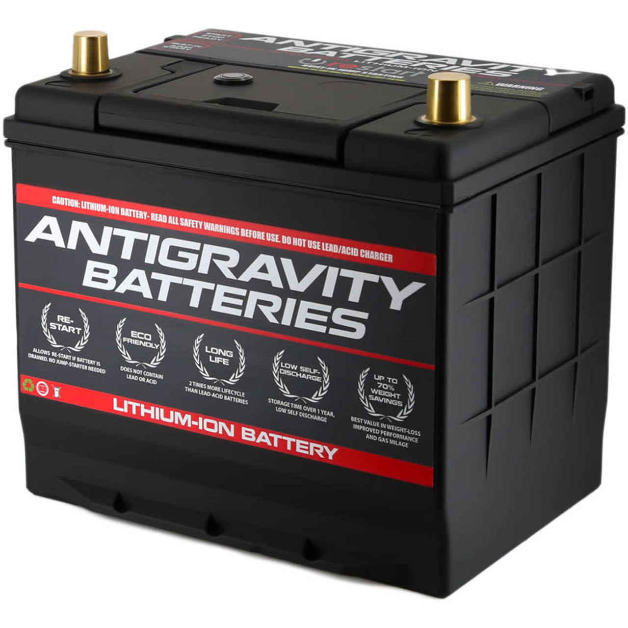 Antigravity Group 27 Car Battery 40Ah Left Positive Terminal AG-27-40-RS