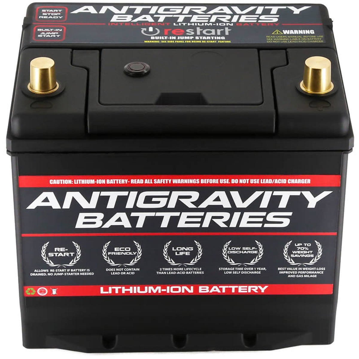 Antigravity Group 27 Car Battery 40Ah Right Positive Terminal AG-27R-40-RS