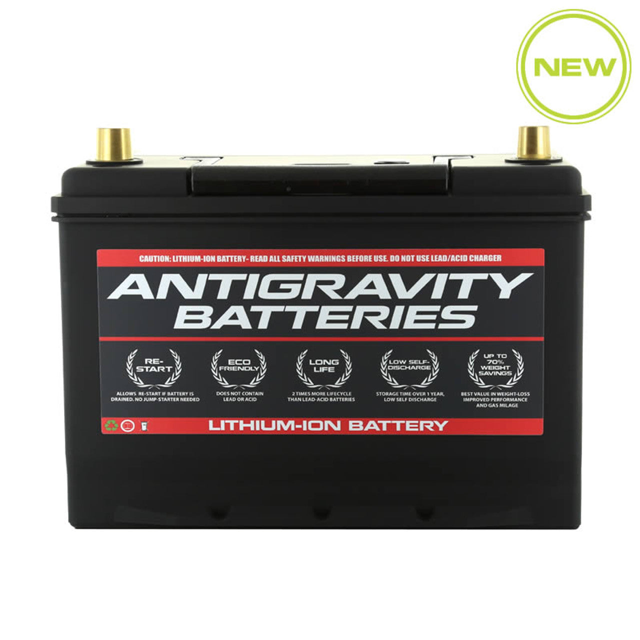 Antigravity Group 24 Car Battery 40Ah Right Positive Terminal AG-24R-40-RS