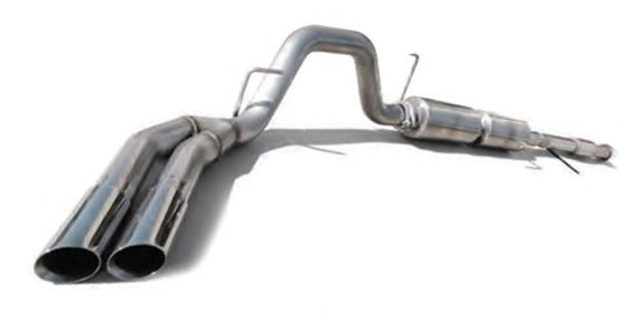 ARH Catback Exhaust System Dual 3.5in Tips (2011+ F150 5.0L) F150-11312CTBK