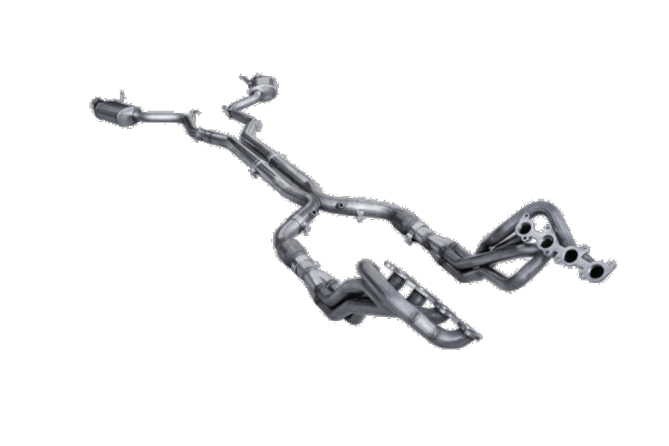 ARH Full Exhaust System 1-3/4" Header Off Road X-Pipe (2015 - 2017 Mustang GT Coupe) MTC5-15134300FSNC