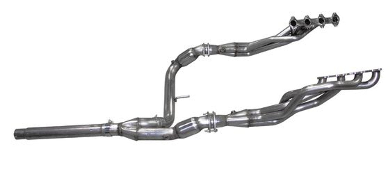 ARH Long Exhaust System 1-3/4" Header Catted Y-Pipe (04-08 F150 5.4L) F150-04134300LSWC