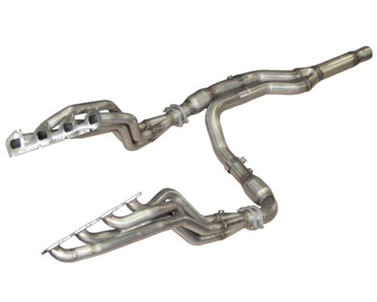 ARH Long Exhaust System 1-3/4" Header Catted Y-Pipe (2011+ Raptor 6.2L) RPT-11134300LSWC