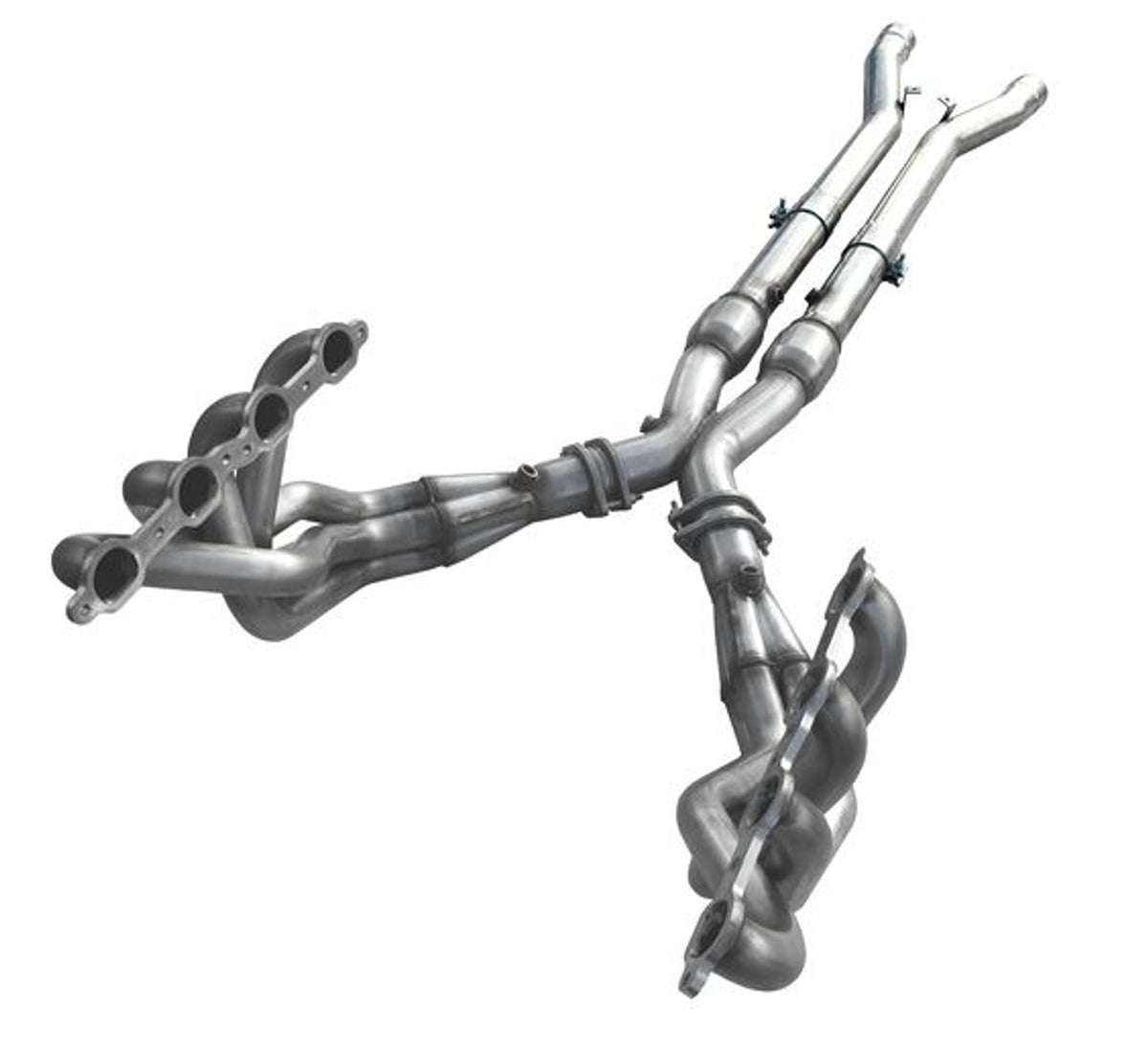 ARH Long Exhaust System 2" Header Catted X-Pipe (06-13 Corvette C6 Z06) Z06-06200300LSWC