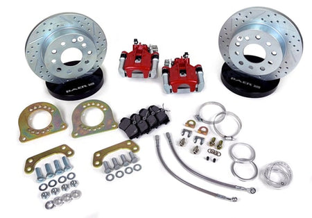 Baer Brakes 10.5" Classic Series Rear Brake Kit (Ford 8"/9" Small Bearing Housing Ends) 4262723R
