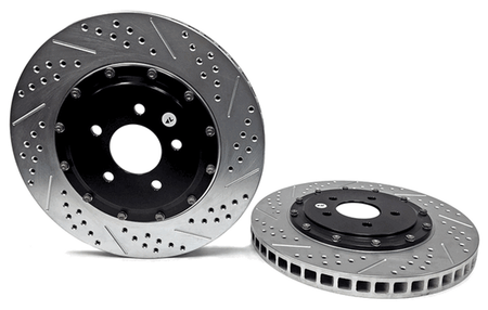 Baer Eradispeed+ Front 2-pc Performance Brake Rotors (2007 - 2012 GT500 / 2013 - 2014 GT PP / 2012 - 2013 BOSS) 2261031