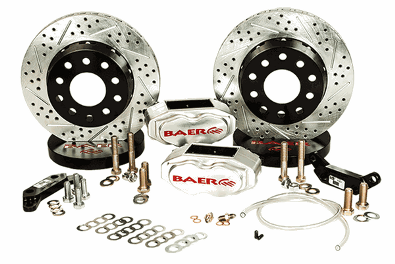 Baer Rear Brake Kit 11" SS4+ Deep Stage Drag Race (2005 - 2014 Mustang 9" Ford Ends) 4262324