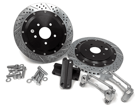 Baer Rear EradiSpeed+ Rotor Upgrade (2005 - 2013 Corvette C6 w/ Z51) 2302049