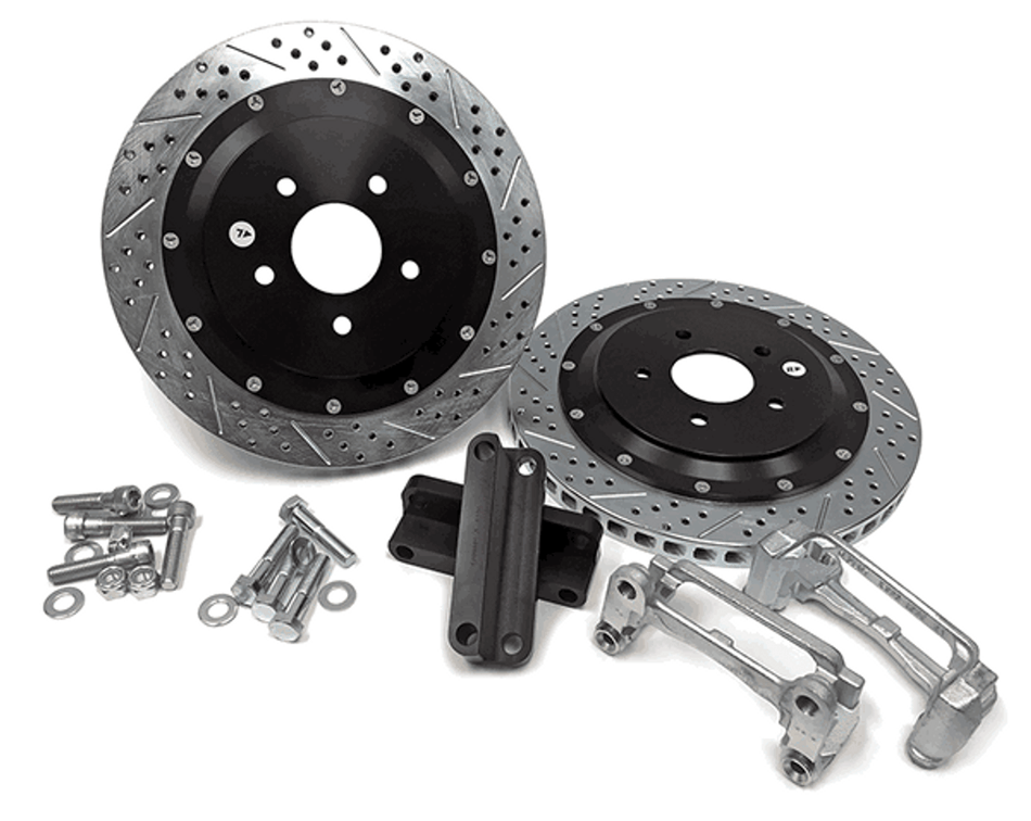 Baer Rear EradiSpeed+ Rotor Upgrade (2005 - 2013 Corvette C6 w/ Z51) 2302049