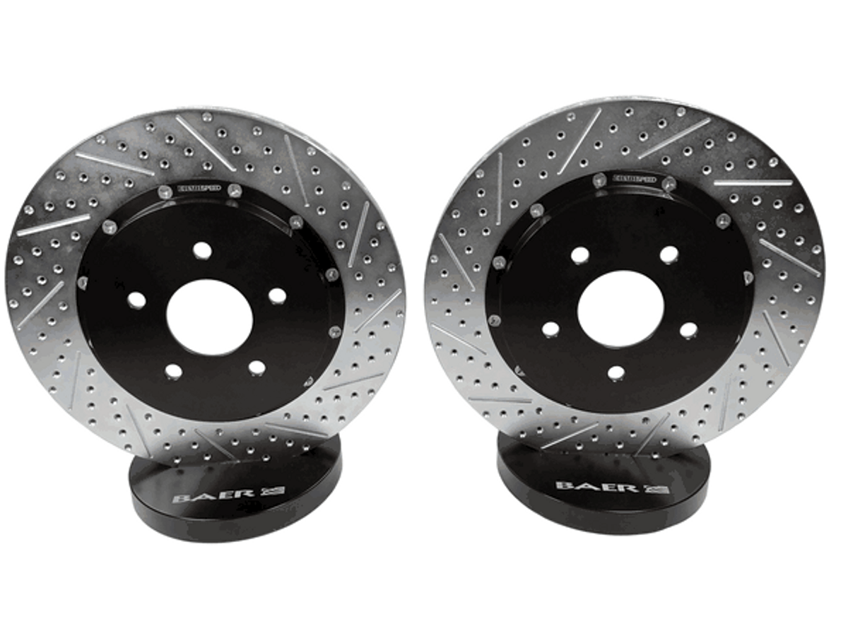 Baer Rear EradiSpeed+ Rotor Upgrade (06-13 Corvette C6 Z06) 2302068