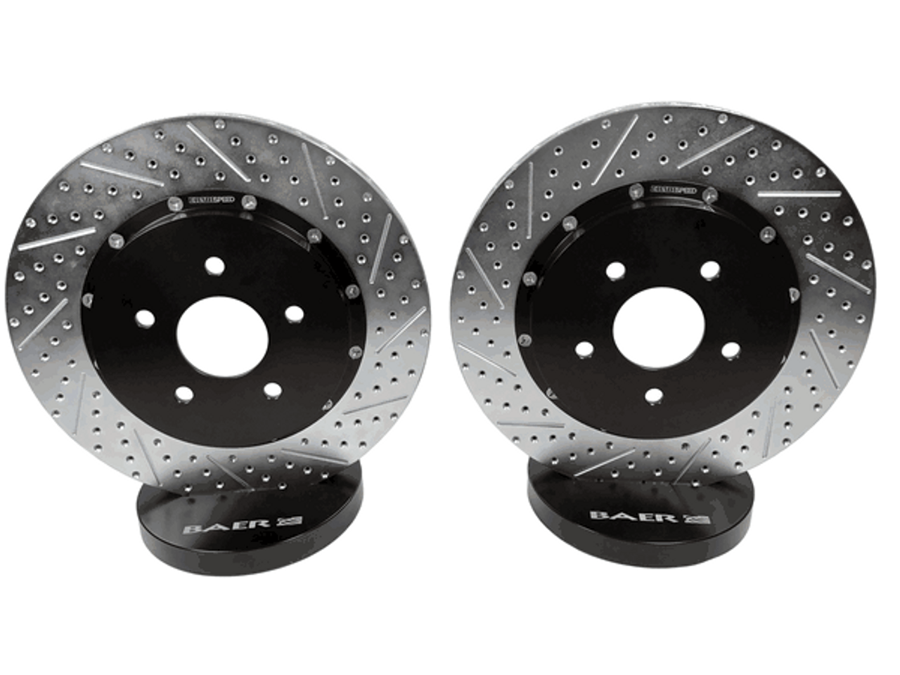 Baer Rear EradiSpeed+ Rotor Upgrade (06-13 Corvette C6 Z06) 2302068
