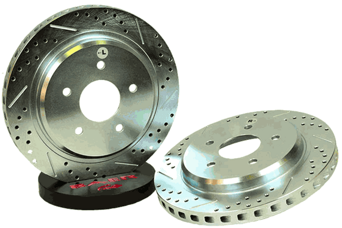 Baer Rear Sport Rotors (1997 - 2004 Corvette C5 All / 2005 - 2013 Corvette C6 Base) 55045-020