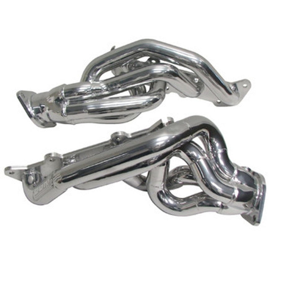 BBK 11-14 Mustang GT 1-3/4" Shorty Tuned Headers Silver Ceramic 16320