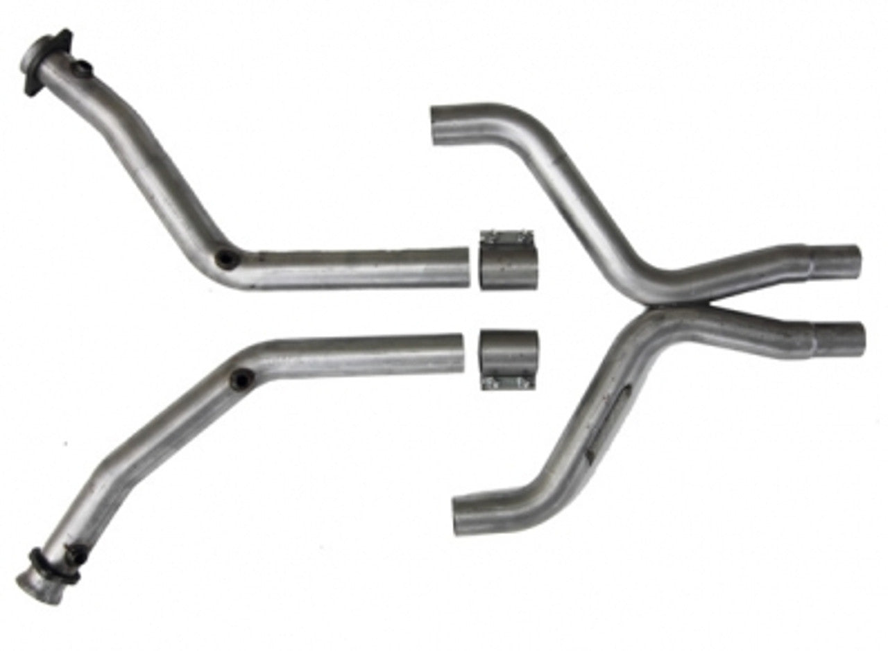 BBK 11-14 Mustang V6 Catted Hi Flow X-Pipe 1814