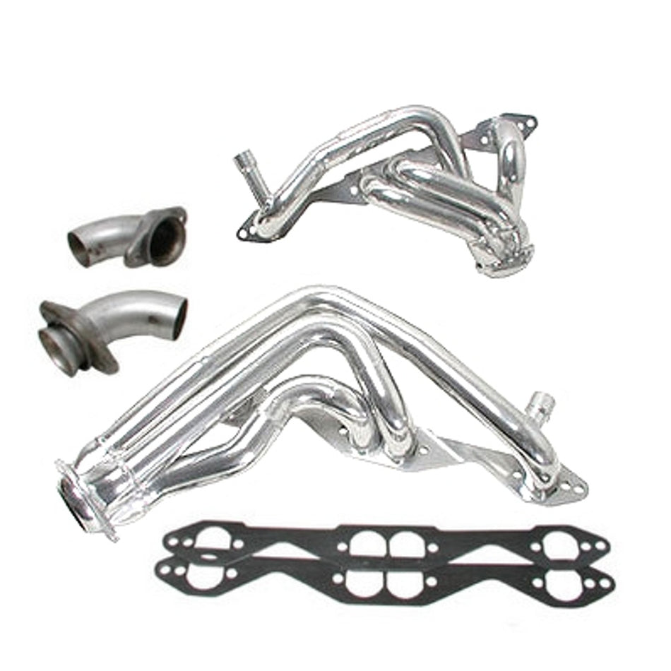 BBK Shorty Headers Chrome Titanium Ceramic (93-96 Impala SS LT-1) 1595