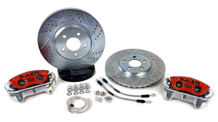 Baer Brakes 13" Classics Series Rear Brake System (1994 - 2004 Ford Mustang w/OE Spindles & Hubs) 4261607R