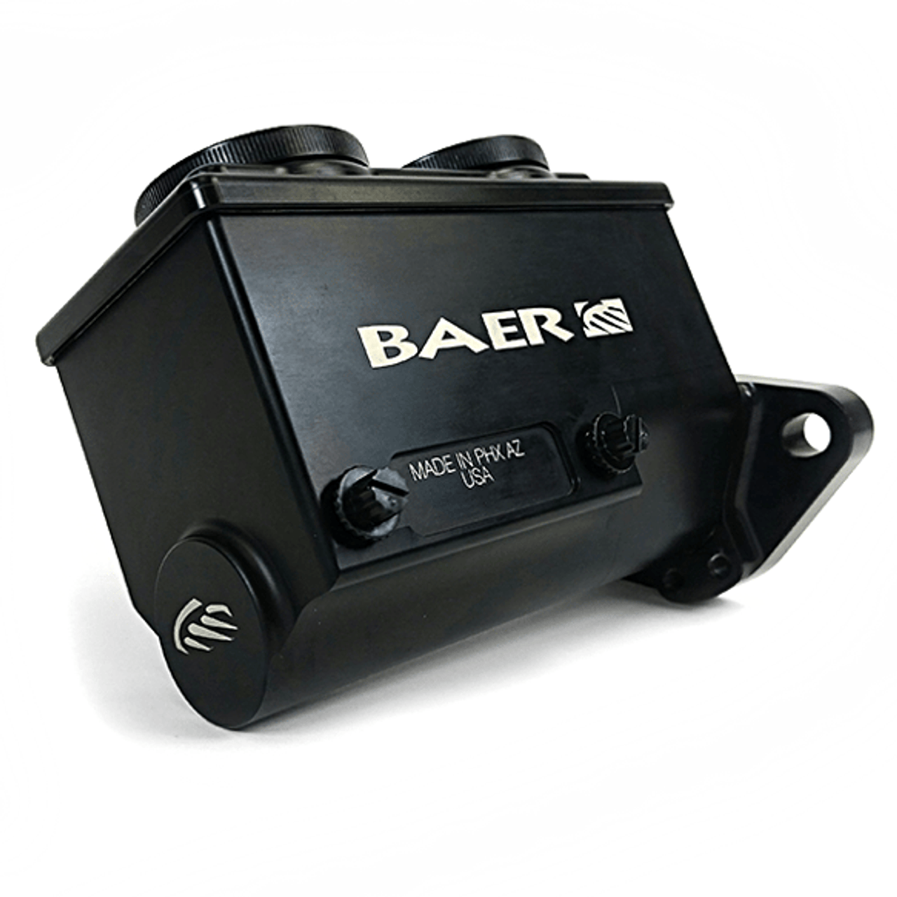 Baer Brakes Remaster Master Cylinder - 1" Bore - Left Port - Black Finish - 6801273LP
