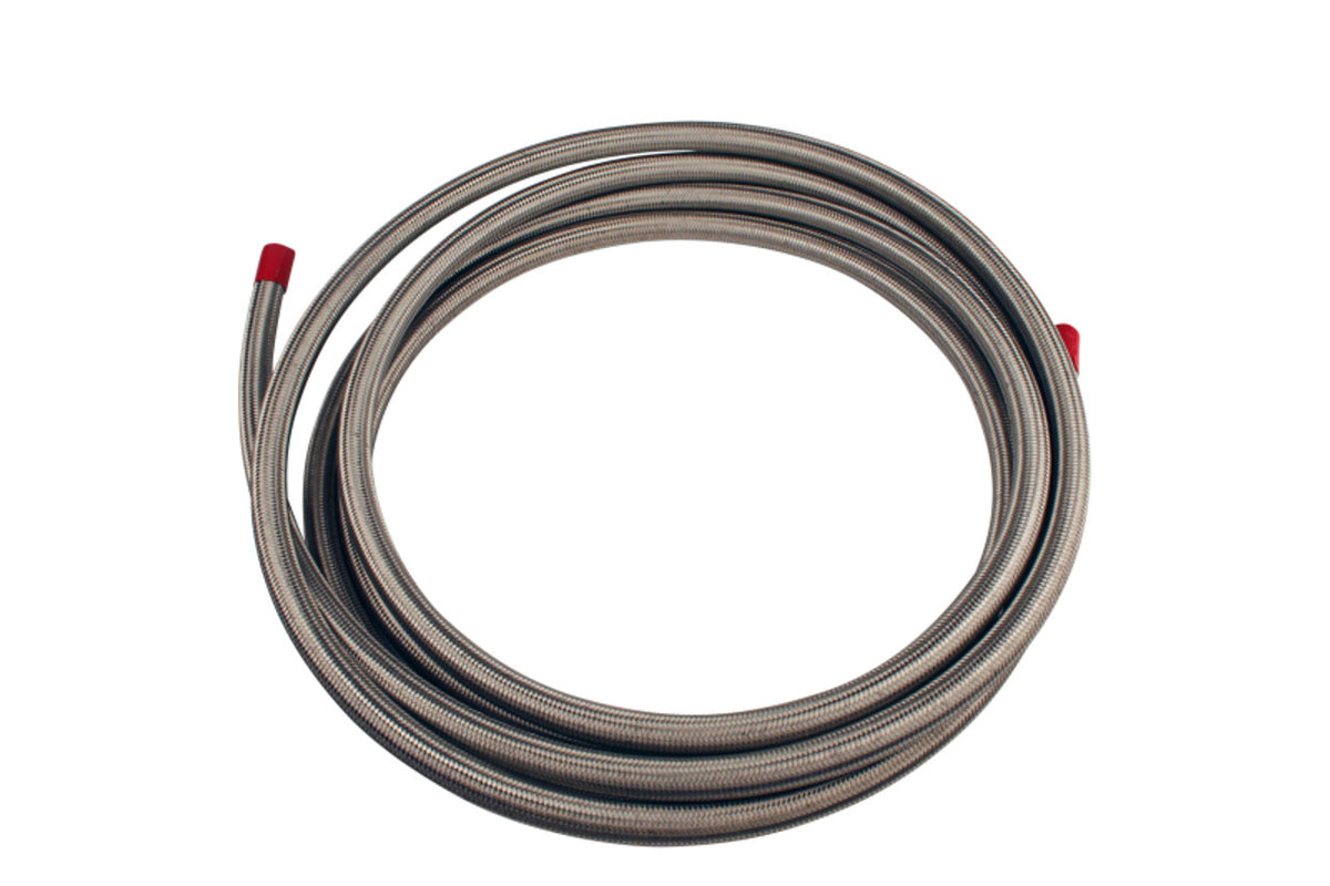 Aeromotive SS Braided Fuel Hose - AN-08 x 16ft - 15711