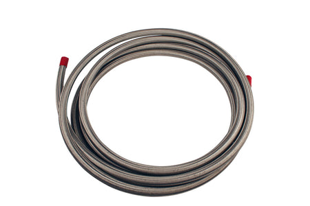Aeromotive SS Braided Fuel Hose - AN-08 x 16ft - 15711