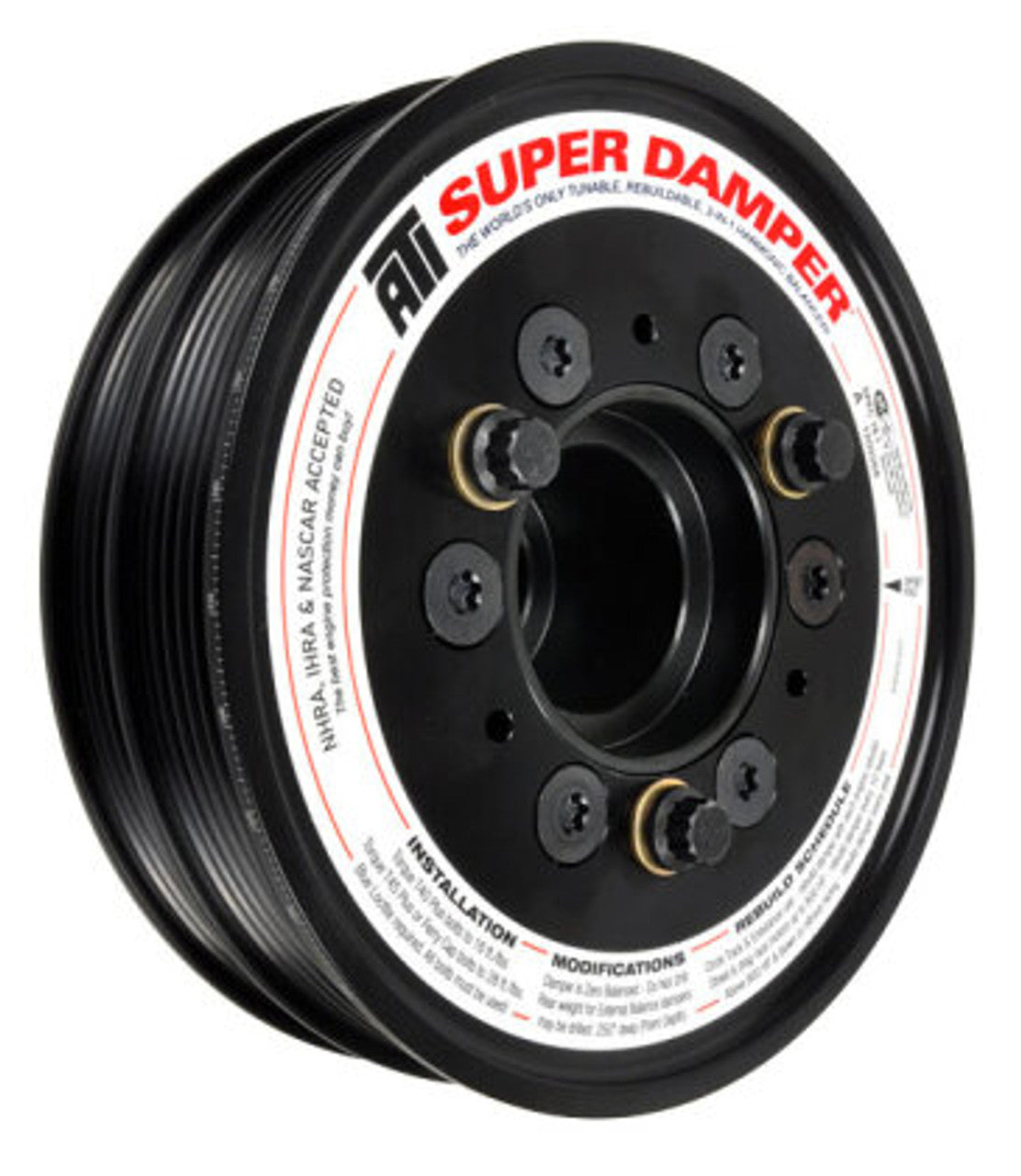 ATI Damper 6.78" Stock Diameter 10 & 6 GRV (2011 - 2026 Mustang GT) 918054