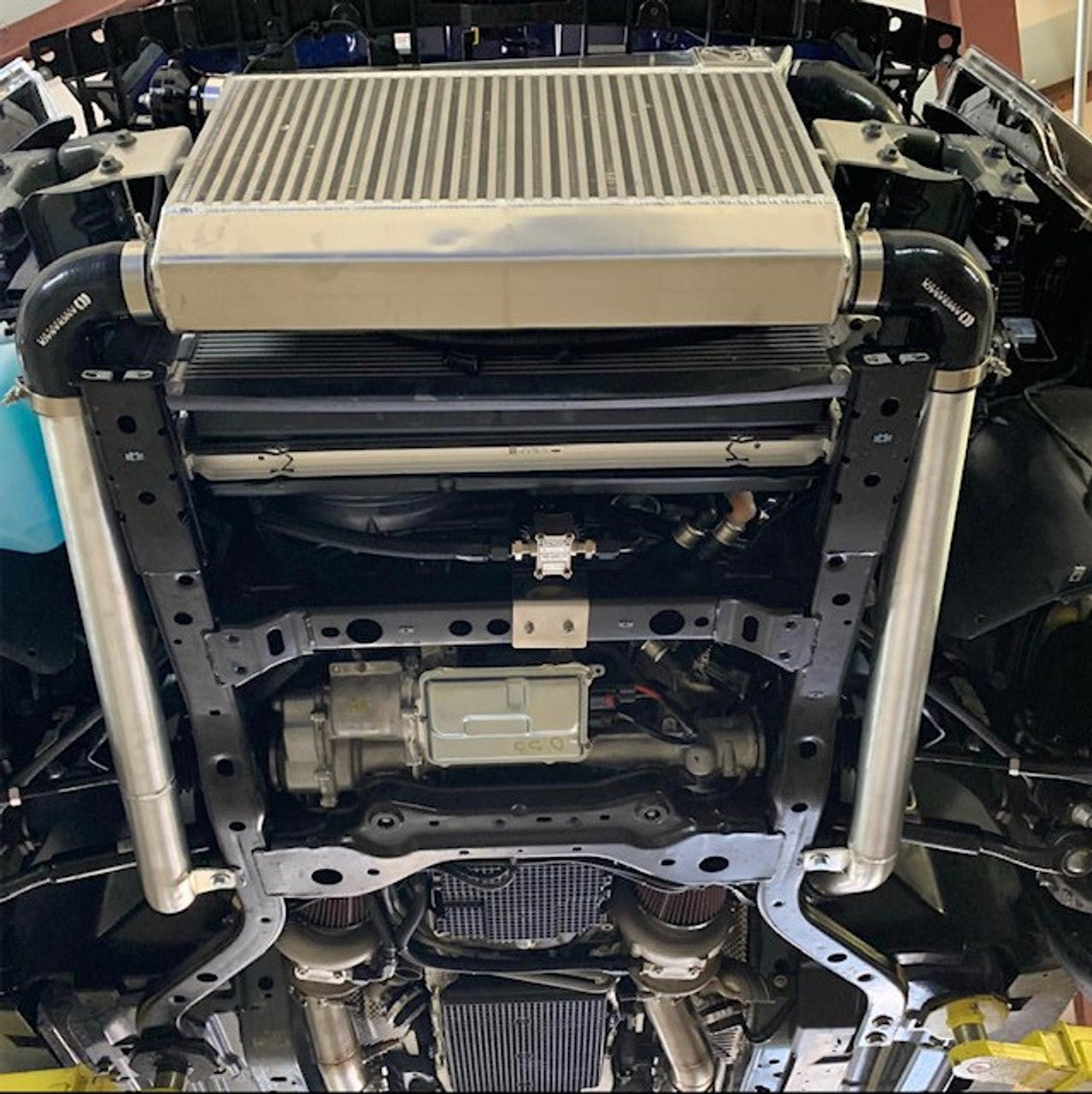 AldoWelds Mid Mount Twin Turbo Kit (2015-2023 Mustang)